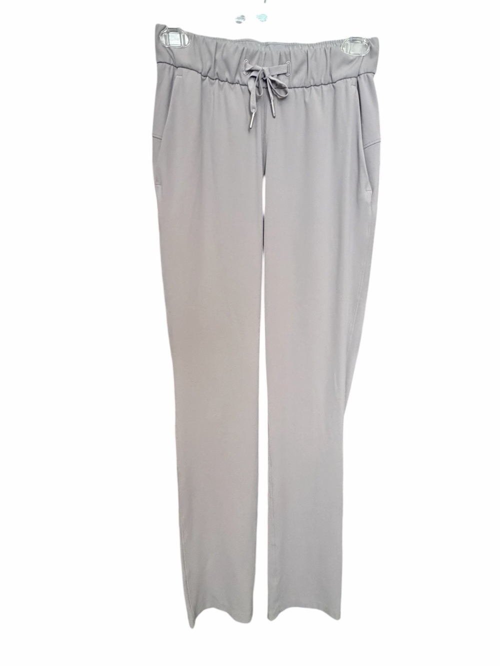 Lululemon gray drawstring pants size 2*‎ Athleisure athletic comfort gym stretch